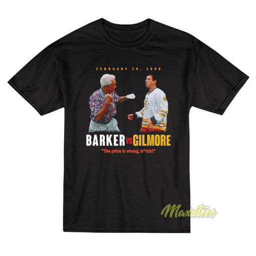 Barker and Gilmore The Price Is Wrong T-Shirt