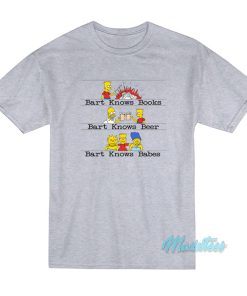Bart Knows Books Beer Babes T-Shirt