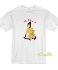 Bart Simpson Crack Kills T-Shirt