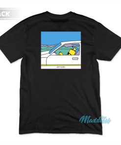 Bart Simpson Driving Scenic T-Shirt Bart Simpson Driving Scenic T-Shirt