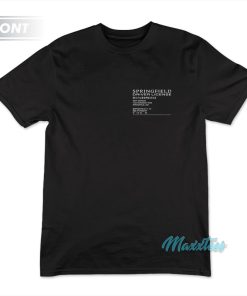 Bart Simpson Driving Scenic T-Shirt
