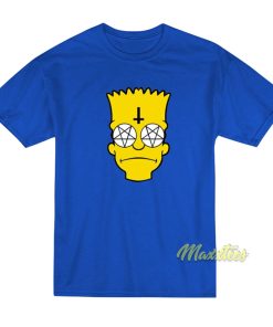 Bart Simpson Head Big Eyes The Simpson T-Shirt