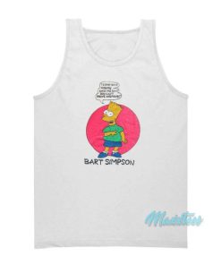 Bart Simpson I Didn’t Do It Tank Top