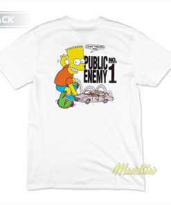 Bart Simpson Public Enemy T-Shirt