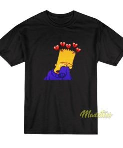 Bart Simpson Sad T Shirt 3