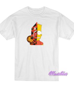 Bart Simpson Shark Bape T-Shirt Bart Simpson Shark Bape T-Shirt