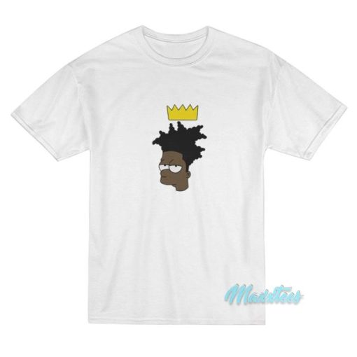 Bartsquiat Simpson Jean Michel Basquiat T-Shirt