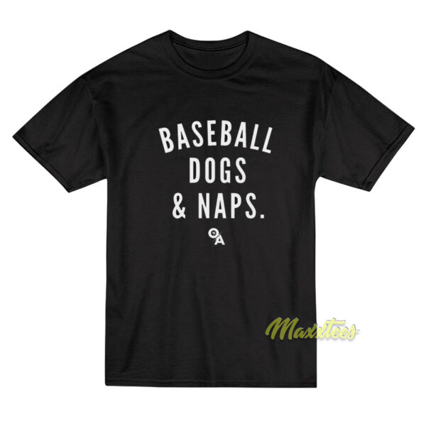 Baseball Dogs and Naps T-Shirt Baseball Dogs and Naps T-Shirt