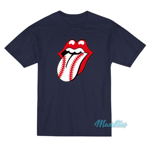 Baseball Lips T-Shirt Cheap Custom