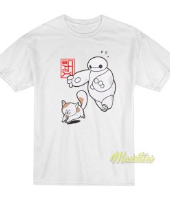 Baymax and Cat T-Shirt