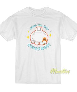 Baymax and Mochi Hugs All Day Everyday T Shirt 3