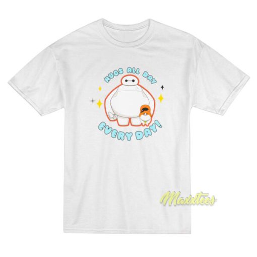 Baymax and Mochi Hugs All Day Everyday T-Shirt