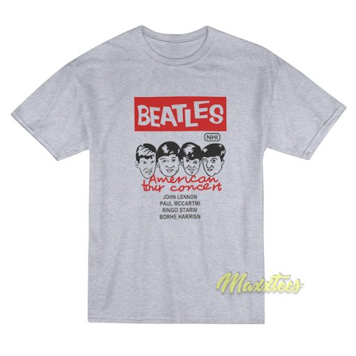 Beatles American Tour Concert T-Shirt