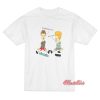 Beavis And Butt-head Skateboarding Sucks T-Shirt