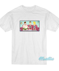 Beavis And Butthead Family Guy T-Shirt Beavis And Butthead Family Guy T-Shirt