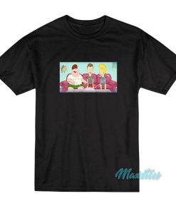 Beavis And Butthead Family Guy T-Shirt