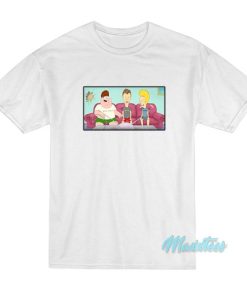Beavis And Butthead Family Guy T Shirt 3