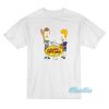 Beavis and Butt Head Breakin The Law T-Shirt