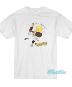 Beavis and Butt-Head Frog Baseball T-Shirt