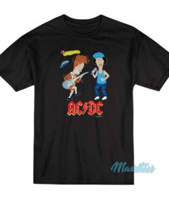 Beavis and Butt-Head MTv AC DC T-Shirt