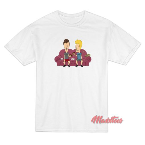 Beavis and Butt-Head on The Couch T-Shirt