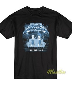 Beavis and Butthead Ride The Couch T-Shirt