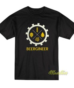 Beergineer Craft Beer Brewer Engineer T-Shirt