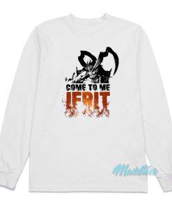 Ben Starr Final Fantasy XVI Come To Me Ifrit Long Sleeve Shirt