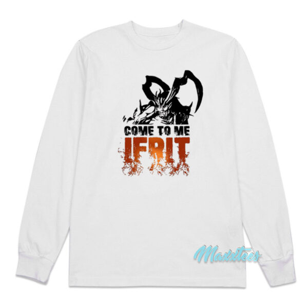 Ben Starr Final Fantasy XVI Come To Me Ifrit Long Sleeve Shirt Ben Starr Final Fantasy XVI Come To Me Ifrit Long Sleeve Shirt