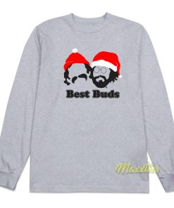 Best Buds Cheech and Chong Christmas Long Sleeve Shirt Best Buds Cheech and Chong Christmas Long Sleeve Shirt