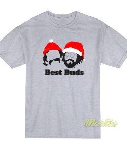 Best Buds Cheech and Chong Christmas T-Shirt