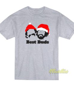 Best Buds Cheech and Chong Christmas T-Shirt
