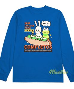 Best Chilean Food Completos Long Sleeve Shirt