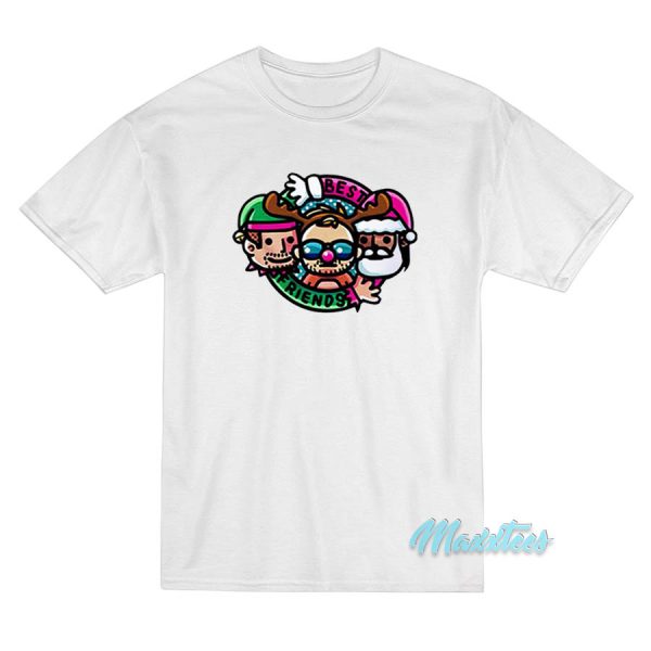 Best Friends And Orange Cassidy Christmas T-Shirt Best Friends And Orange Cassidy Christmas T-Shirt