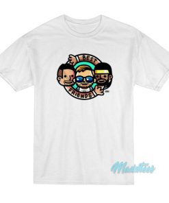 Best Friends and Orange Cassidy Trio Cartoon T-Shirt