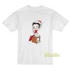 Betty Boop Christmas Present T-Shirt
