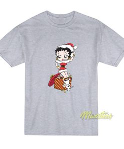 Betty Boop Christmas Present T-Shirt