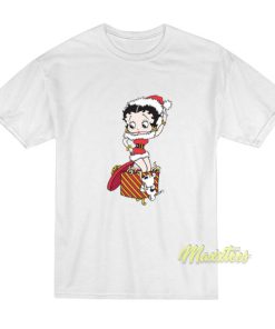 Betty Boop Christmas Present T-Shirt 2 Betty Boop Christmas Present T Shirt 3