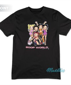 Betty Boop Spice Girls Boop World Girl Power T-Shirt