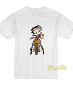 Betty Boop Wild One Motorcycle T-Shirt Betty Boop Wild One Motorcycle T-Shirt