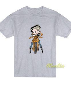 Betty Boop Wild One Motorcycle T-Shirt
