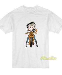 Betty Boop Wild One Motorcycle T Shirt 3