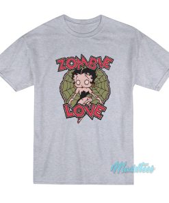 Betty Boop Zombie Love Spider T-Shirt