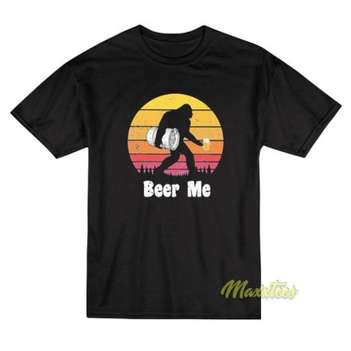 Bigfoot Beer Me Vintage T-Shirt