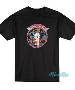 Biker Betty Boop Motorcycle T-Shirt 2 Biker Betty Boop Motorcycle T Shirt 3