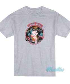 Biker Betty Boop Motorcycle T-Shirt 3 Biker Betty Boop Motorcycle T Shirt 4