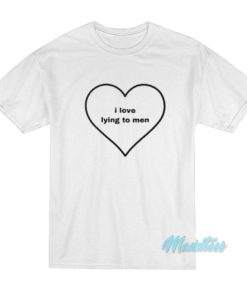 Billie Eilish I Love Lying To Men T Shirt 3