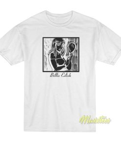 Billie Eilish Mirror T-Shirt Unisex Billie Eilish Mirror T-Shirt Unisex