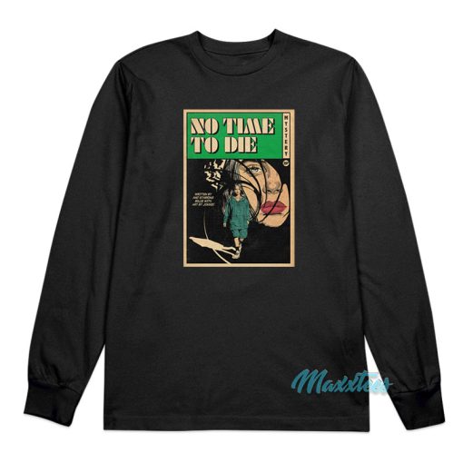Billie Eilish No Time To Die Poster Long Sleeve Shirt