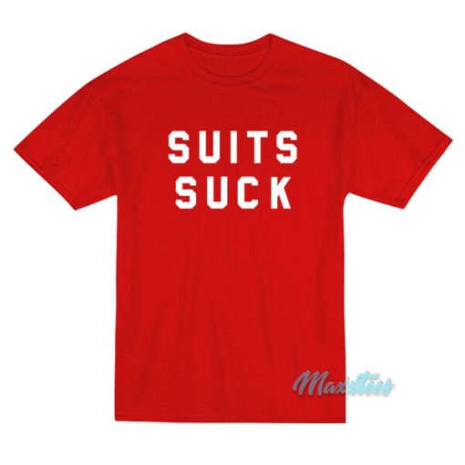 Billy Walsh Suits Suck T-Shirt
